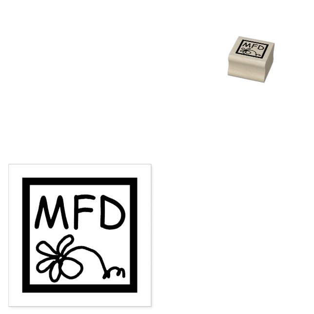 Tampons Encreurs Timbre de l'artiste de l'icône du logo (Tamponné)