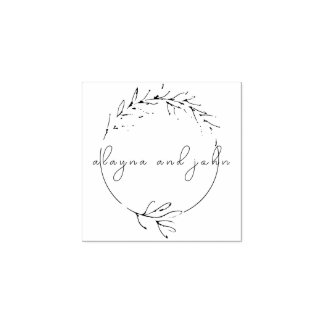 Tampons Encreurs Timbre de nom personnalisé