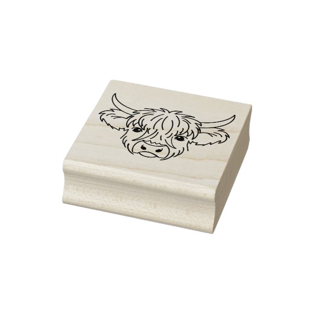 Tampons Encreurs Timbre de vache Highland Micro Mini (Tampon)