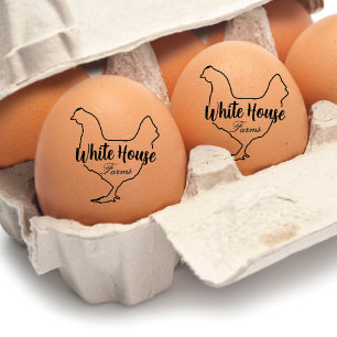 Tampons Encreurs Timbre des oeufs frais de ferme   Carton d'oeuf pe