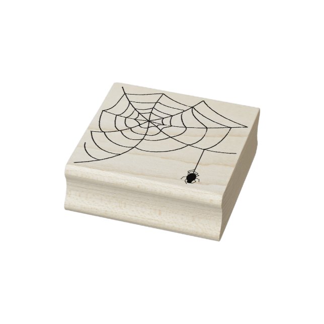 Tampons Encreurs Timbre d'illustration Spider et web 5 (Tampon)
