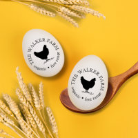 Timbre d'oeuf Vintage personnalisé