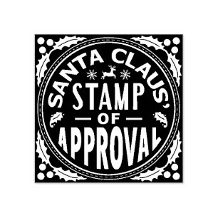 Tampons Encreurs Timbre du père noël de Noël de l'approbation dr