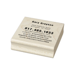 Tampons Encreurs Timbre en bois-GGCS