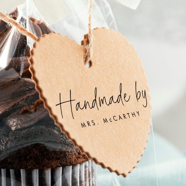 Tampons Encreurs Timbre en caoutchouc "artisanal par" - Écriture ma (Créateur téléchargé)