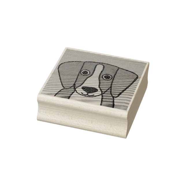 Tampons Encreurs Timbre en caoutchouc Beagle mignon (Tampon)