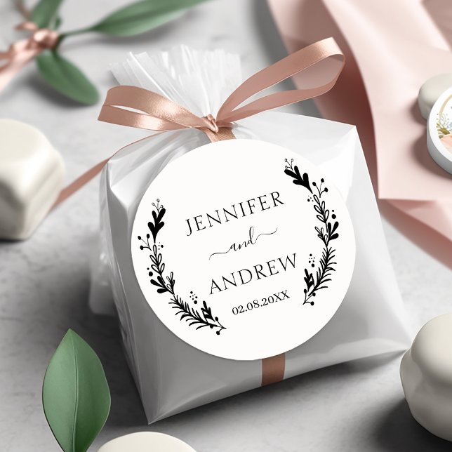 Tampons Encreurs Timbre en caoutchouc botanique du logo (Créateur téléchargé)