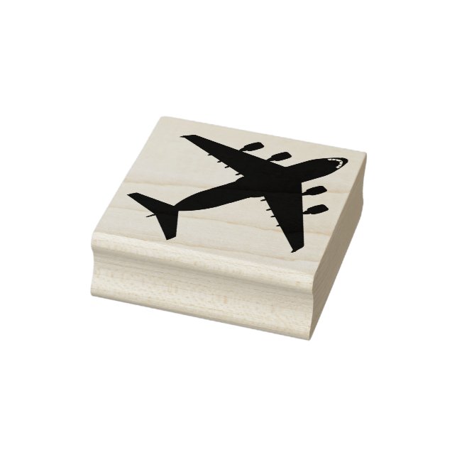 Tampons Encreurs Timbre en caoutchouc C-17 Globemaster Silhouette (Tampon)