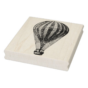Tampons Encreurs Timbre en caoutchouc chaud vintage d'art de ballon