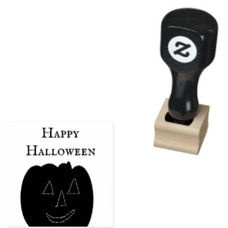 Tampons Encreurs Timbre en caoutchouc Citrouille d'Halloween
