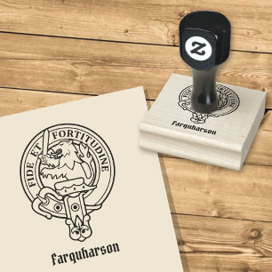 Tampons Encreurs Timbre en caoutchouc Clan Farquharson