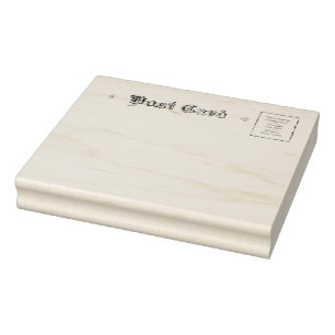 Tampons Encreurs Timbre en caoutchouc d'art de carte postale