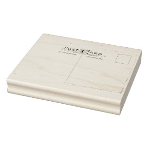 Tampons Encreurs Timbre en caoutchouc d'art de carte postale