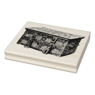 Tampons Encreurs Timbre en caoutchouc d'art de coffre au trésor