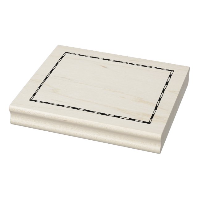 Tampons Encreurs Timbre en caoutchouc de bordure de grande taille (Tampon)