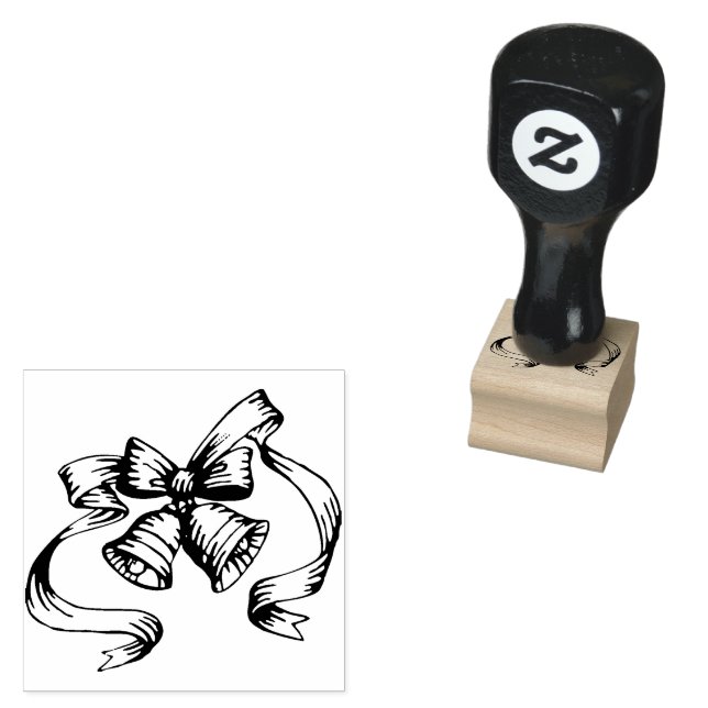 Tampons Encreurs Timbre en caoutchouc de Christmas Bells (Tamponné)