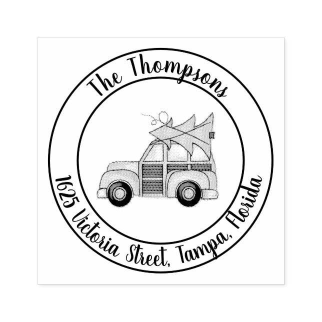 Tampons Encreurs Timbre en caoutchouc de crème glacée (Impression)