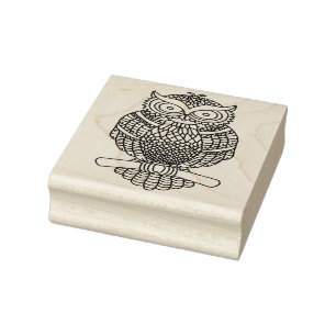 Tampons Encreurs Timbre en caoutchouc de hibou