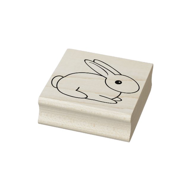 Tampons Encreurs Timbre en caoutchouc de lapin doux (Tampon)