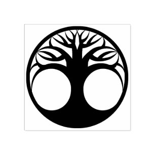 Tampons Encreurs Timbre en caoutchouc de l'arbre Celtic Tree of Lif