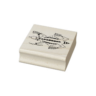 Tampons Encreurs Timbre en caoutchouc de Shaman de Petroglyph Sud-O