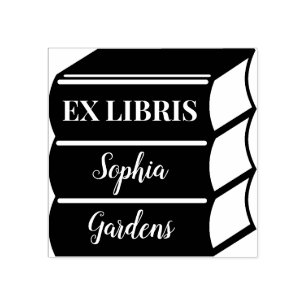 Tampons Encreurs Timbre en caoutchouc de trilogie (2 pouces)