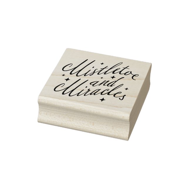 Tampons Encreurs Timbre en caoutchouc de vacances Gui et Miracles (Tampon)