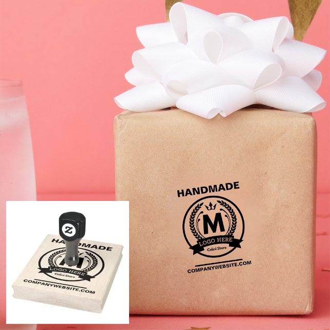 Tampons Encreurs Timbre en caoutchouc du logo d'entreprise personna (Custom Business Logo Rubber Stamp – Personalized)