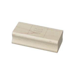 Tampons Encreurs Timbre en caoutchouc en bois 1 po x 2,5 po