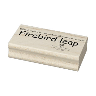 Tampons Encreurs Timbre en caoutchouc Firebird Leap