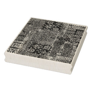 Tampons Encreurs Timbre en caoutchouc Grungy Batik