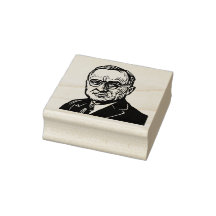 Timbre en caoutchouc Harry S Truman