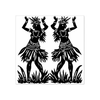Tampons Encreurs Timbre en caoutchouc Hula Dancer