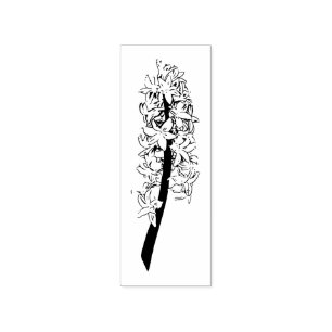 Tampons Encreurs Timbre en caoutchouc Hyacinth - Timbre à bulbe de