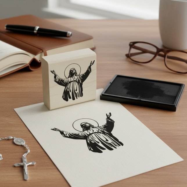 Tampons Encreurs Timbre en caoutchouc Jésus (Jesus Rubber Stamp)