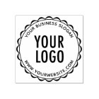 Timbre en caoutchouc Logo Sceau de Certificat Rond