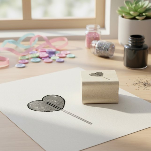 Tampons Encreurs Timbre en caoutchouc Lollipop (Créateur téléchargé)