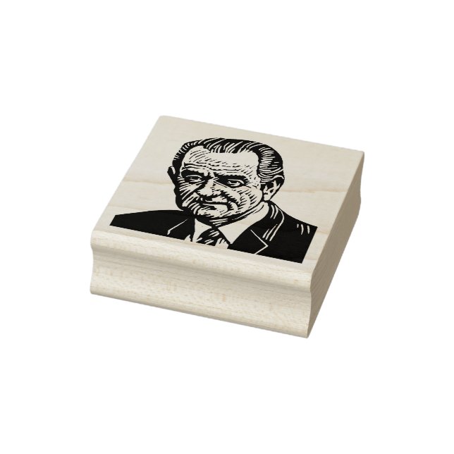 Tampons Encreurs Timbre en caoutchouc Lyndon Johnson (Tampon)