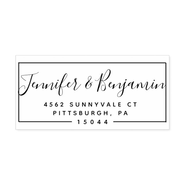 Tampons Encreurs Timbre En Caoutchouc Personnalisé Bloqué (Impression)