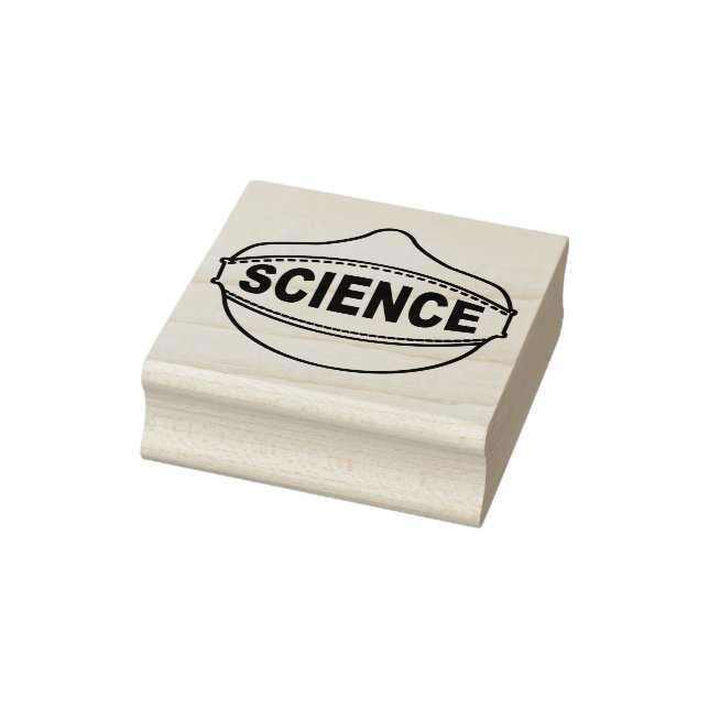 Tampons Encreurs Timbre en caoutchouc pour masque scientifique 2x2" (Tampon)