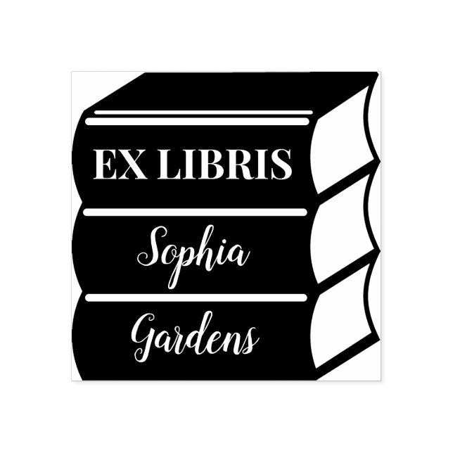 Tampons Encreurs Timbre en caoutchouc Trilogie (5 cm) (Impression)