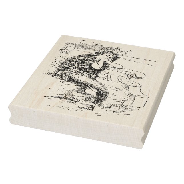 Tampons Encreurs Timbre en caoutchouc Vintage de Sirène (Tampon)