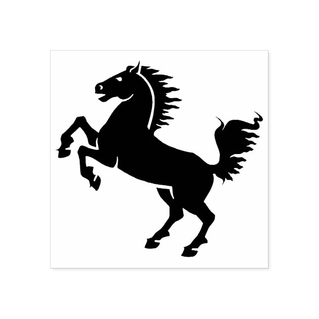 Tampons Encreurs Timbre en caoutchouc Wild Horse (Impression)