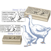 Timbre en carton d'oeuf de canard vintage d'une de