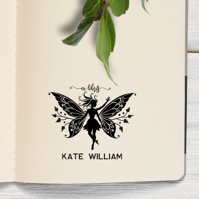 Tampons Encreurs Timbre Fairy ex libris (Créateur téléchargé)