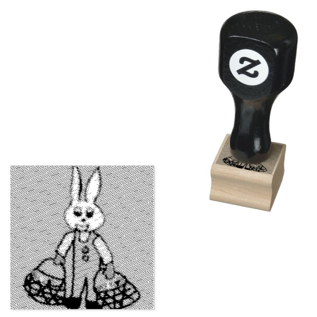 Tampons Encreurs Timbre Lapin (Tamponné)
