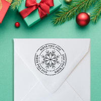 Timbre Père Noël du poste du pôle Nord