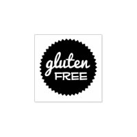 Timbre Sans gluten Pour Les Vendeurs De Nourriture