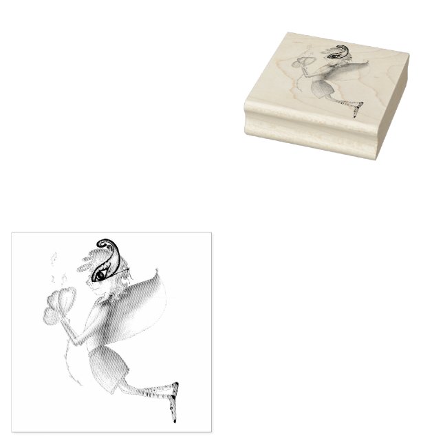 Tampons Encreurs Timbre - Tu es la musique de mon âme (Tamponné)