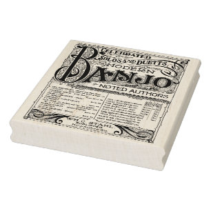 Tampons Encreurs Timbre vintage exclusif d'art de musique de
